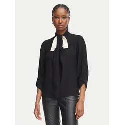 Elisabetta Franchi Bluza CA-178-66E2-V320 Črna Regular Fit