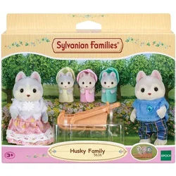 Sylvanian Families Komplet figur družine haskijev Epoch , 5 kosov (5054131056363)