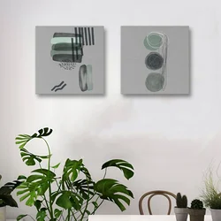 Zidna slika ASR_CNVS25-8, 50x50cm, 2 dijela