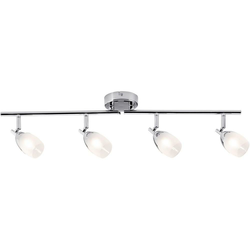 Paulmann LED stropni reflektor G9 40 W Paulmann Yasmin 66692 krom, saten