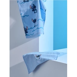 Sinsay - Pamučni peškiri 2 kom Stitch - svetlo plava