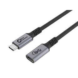 USB-C kabel podaljšek 0.5m 3.2 Gen2x2 100W, 20Gbps, premium