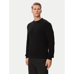 HUGO Pulover Sylas 50570271 Črna Regular Fit