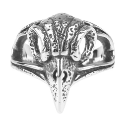 Prstan ETNOX - Bird skull - SR597