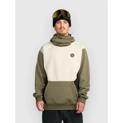 Volcom Hydro Riding moški pulover s kapuco military
