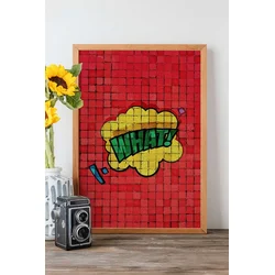 Wallity Popmosaic7 uramljena slika, 33x48 cm