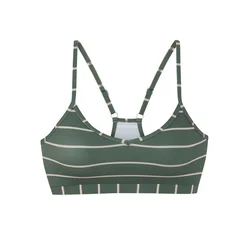 BENCH Bikini zgornji del kremna/temno zelena