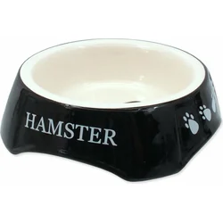Skleda Small Animals print Hamster black 13x13x4cm