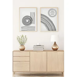 Uramljena slika Wallity Huhu58, 30x40 cm, 2 dijela