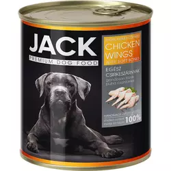 Jack pasja konzerva s piščančjimi perutmi 800 g