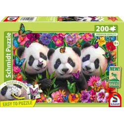 Schmidt - Puzzle Trio Panda - 200 kosov