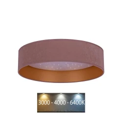 Brilagi - LED plafonsko svetlo VELVET STAR LED/24W/230V O 40 cm ružičasto/zlatno