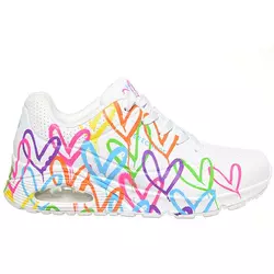 ZENSKE PATIKE SCHECHERS UNO - HIGHLIGHT LOVE SKECHERS - 177981-WMLT-41