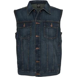 Denim vest denimblue