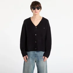 Pulover REPRESENT Textured Knit Cardigan Jet Black M