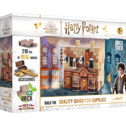 Trefl BRICK TRICK Harry Potter: oprema za Quidditch prvega razreda M 210 kosov