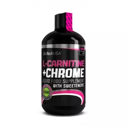 BIOTECH topilec maščob Liquid L-Carnitine + Chrome, 0,5l