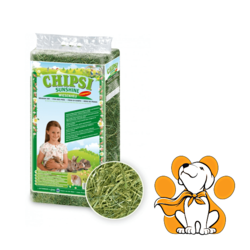 Chipsi Hay Sunshine Compact, 1kg, Seno za glodare za visokim sadržajem vlakana