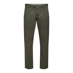 Only & Sons Chino hlače ONS Weft jelka
