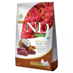 N&D Quinoa Skin and Coat Mini Srnetina, Kokos i Kurkuma - 7 kg