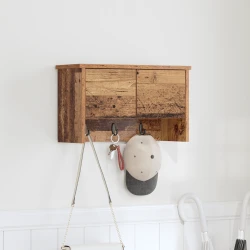 Vješalica za kapute na zidu Zidne Staro drvo 50 x 20 x 30 cm