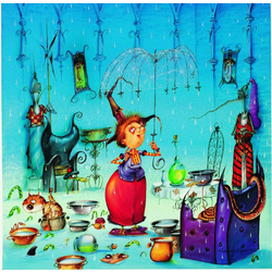 Grafika - Puzzle François Ruyer - The Witch - Poison - 1 000 kosov