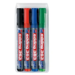 Marker za belu tablu 363 1-5mm, kosi vrh, set 1/4