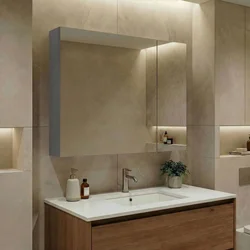 HANAH HOME Ormarić sa ogledalom Nuvola 80 v2 743