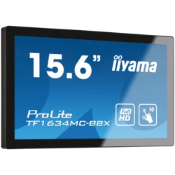 Monitor touch Iiyama 39,6 cm (15,6) TF1634MC-B8X 1920x1080 POS IPS 25ms VGA HDMI DisplayPort USB OpenFrame  7H ProLite