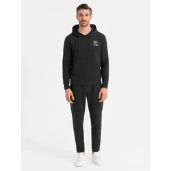 Ombre Mens sweatshirt set unbuttoned sweatshirt + pants