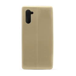 Maska za telefon ROYAL FLIP COVER za Samsung Note 10/G970F, Zlatna