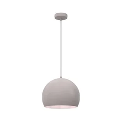 Luster na sajli SOOL 1xE27/15W/230V O 27 cm krem boje