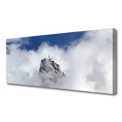 tulup.si Slika na platnu Oblaki mountain landscape 125x50 cm
