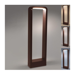 Brilagi - LED spoljna lampa BARI LED/7W/230V 3000/4000/6000K braon IP54 50 cm