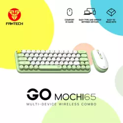 Mis tastatura Combo Wireless Fantech WK-896 GO Mochi 65 zeleni