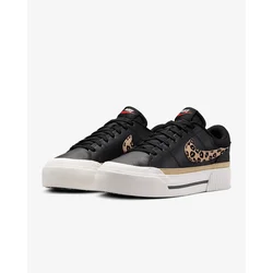 Nike WMNS COURT LEGACY LIFT GFX, ženske patike, crna HF9548