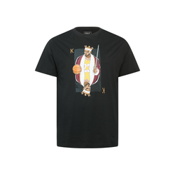 Mister Tee Plus Size Majica King James, črna