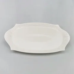 Keramički tanjir beli 190063