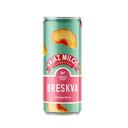 Knjaz Miloš Gazirana voda sa ukusom breskve, 0.33 l