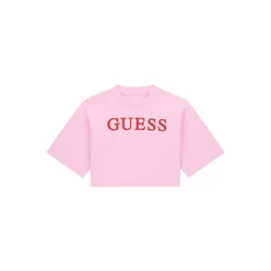 Guess Majica J6RI11 KCNQ4 Roza Oversize