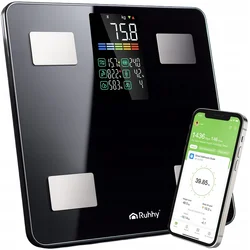 Ruhhy Vaga za Merenje Telesne Težine Crna do 226Kg