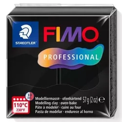 MASA ZA MODELIRANJE   57G FIMO PROFESSIONAL STAEDTLER 8040-9 CRNA