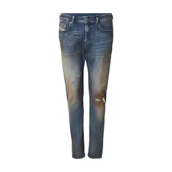 DIESEL Kavbojke 1979 SLEENKER temno modra/rjava