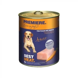 PREMIERE Dog Best Meat konzerva za pse Adult - Ćuretina i povrće 800g