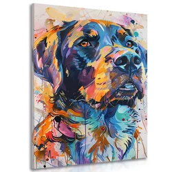 Slika pes v imitaciji umetniške slike - 60x90