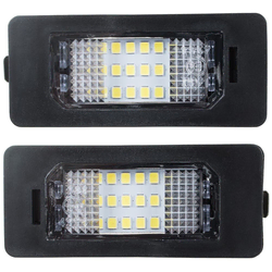 shumee BMW E39 E60 E61 E82 E88 E90 E91 E92 E93 X5 E70 X6 E71 E72 LED luči za registrske tablice 2 kom. set