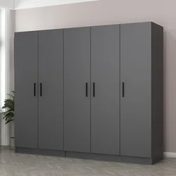 Hanah home Ormar Kale 225x210x52cm Antracit