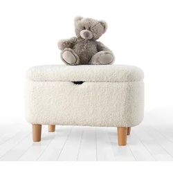 Atelier del Sofa Tabure 61x40x37cm, Belo