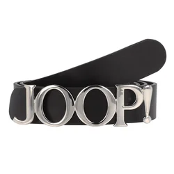 JOOP! Pas črna/srebrna
