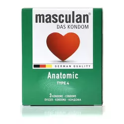 Masculan Type 4 Anatomic- 3 kondoma